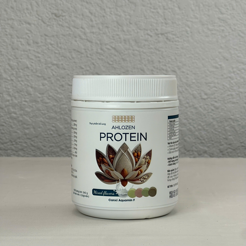 Viên nhai bổ sung Protein Ahlozen tăng cơ, giảm mỡ hiệu quả