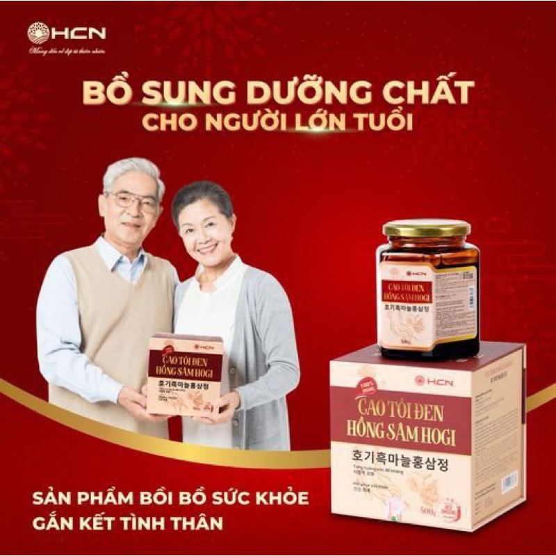 CAO TỎI ĐEN HỒNG SÂM HOGI