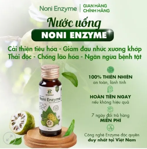 Noni Enzyme – bí quyết tăng cường sức khỏe tự nhiên toàn diện