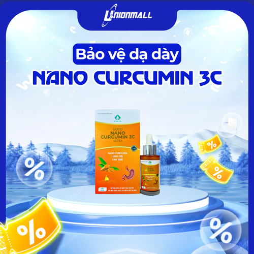 NANO CURCUMIN 3C EXTRA BẢO VỆ DẠ DÀY HỖ TRỢ TIÊU HOÁ