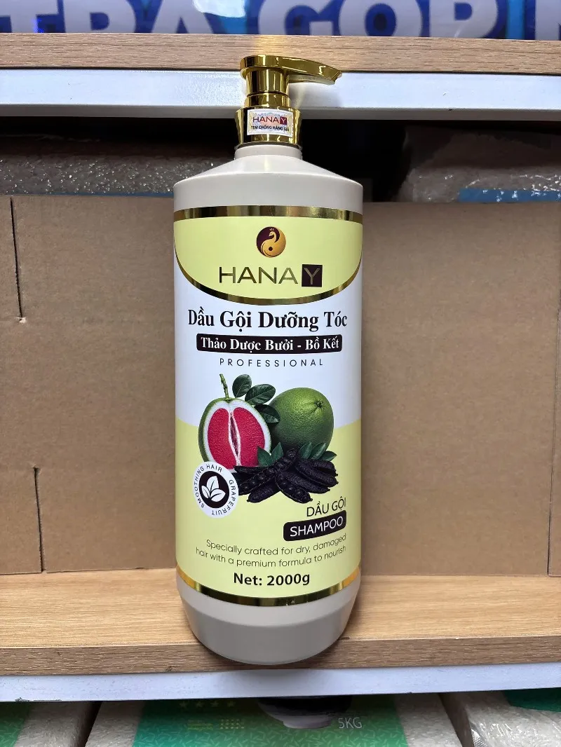 Bộ gội xả thảo dược Hanay 2000ml