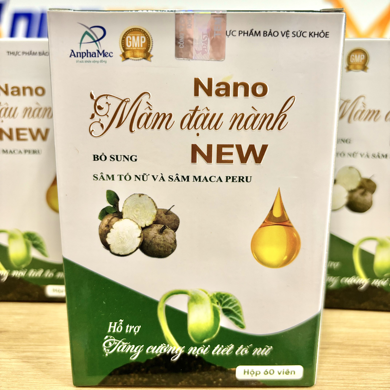 Nano Mầm đậu nành New Viên uống nội tiết tố