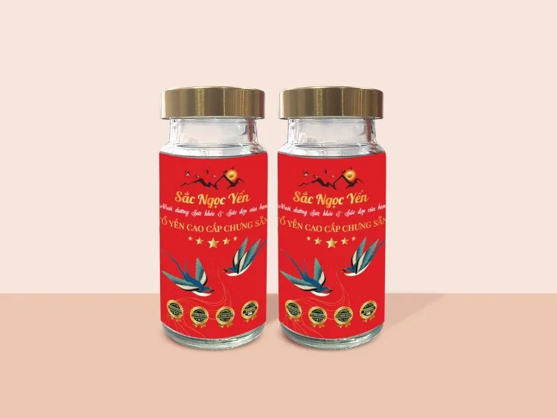 Sắc ngọc yến lốc 5 chai 140ml