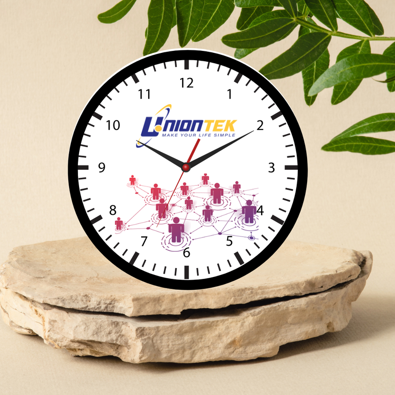 Đồng hồ treo tường uniontek 30cm