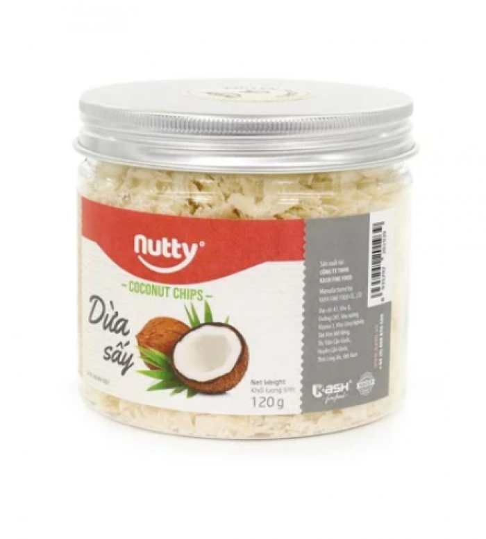 Dừa sấy Nutty 120GR