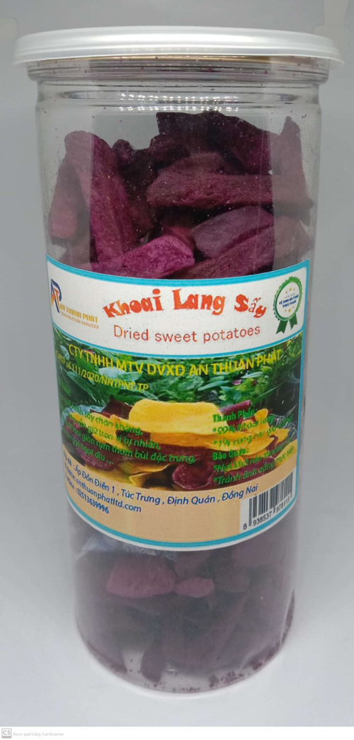 Khoai Tím Sấy 300gr