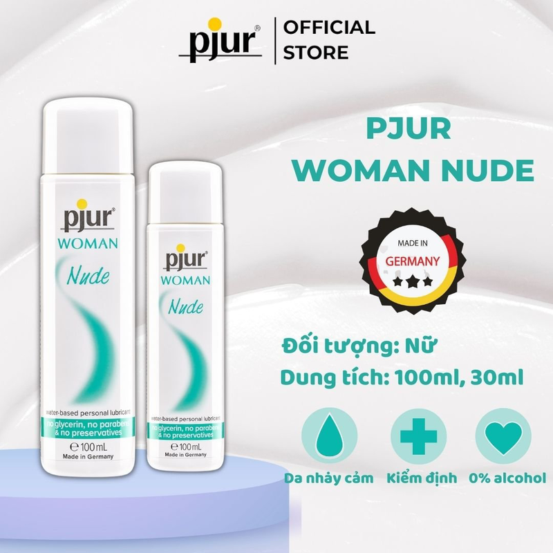 Gel Bôi Trơn Gốc Nước Pjur Woman Nude 30 ml