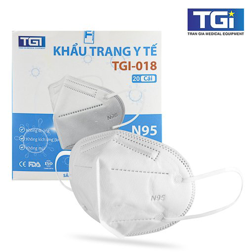 KHẨU TRANG Y TẾ N95 TRẦN GIA(ĐẠT CHUẨN CHÂU ÂU)