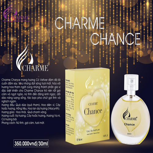 Nước Hoa Nữ Charme Chance 30ml