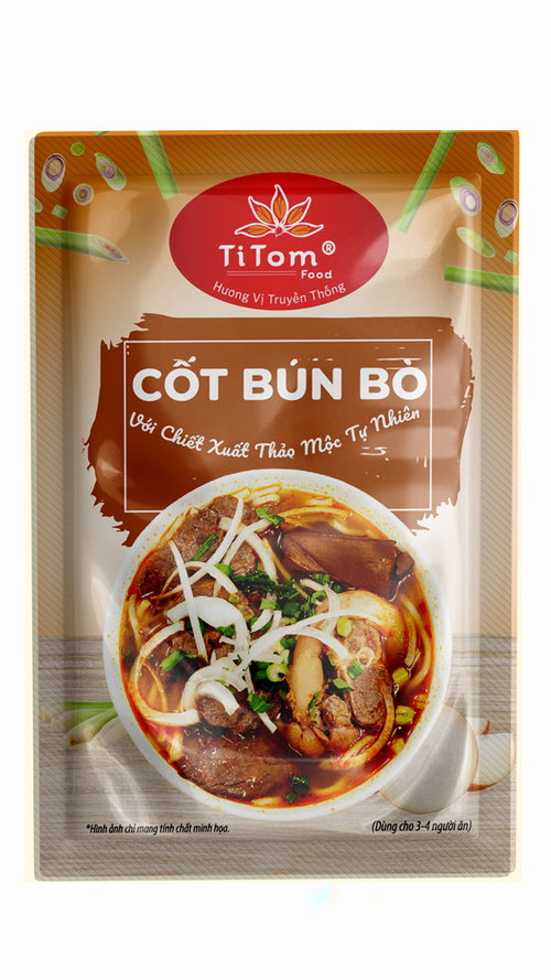 CỐT BÚN BÒ TITOM FOOD 55gr