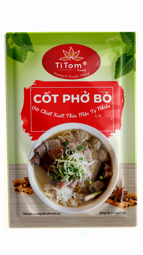 CỐT PHỞ BÒ TITOM FOOD 55gr