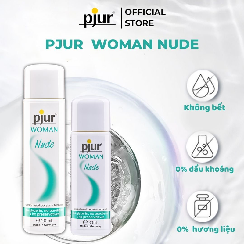 Gel Bôi Trơn Gốc Nước Pjur Woman Nude 30 ml