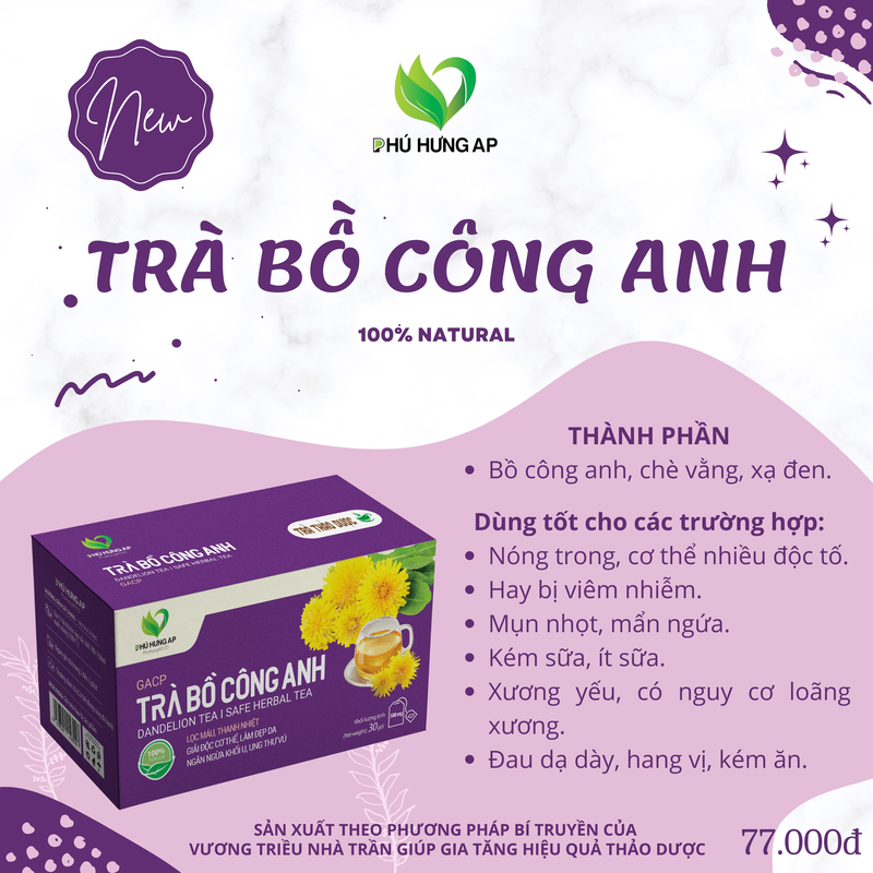 Trà Bồ Công Anh