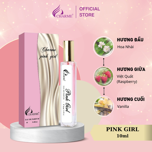 Nước hoa nữ Charme Pink Girl 10ml