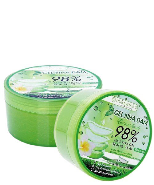 Gel nha đam dưỡng ẩm chuyên sâu Milaganics 300ml