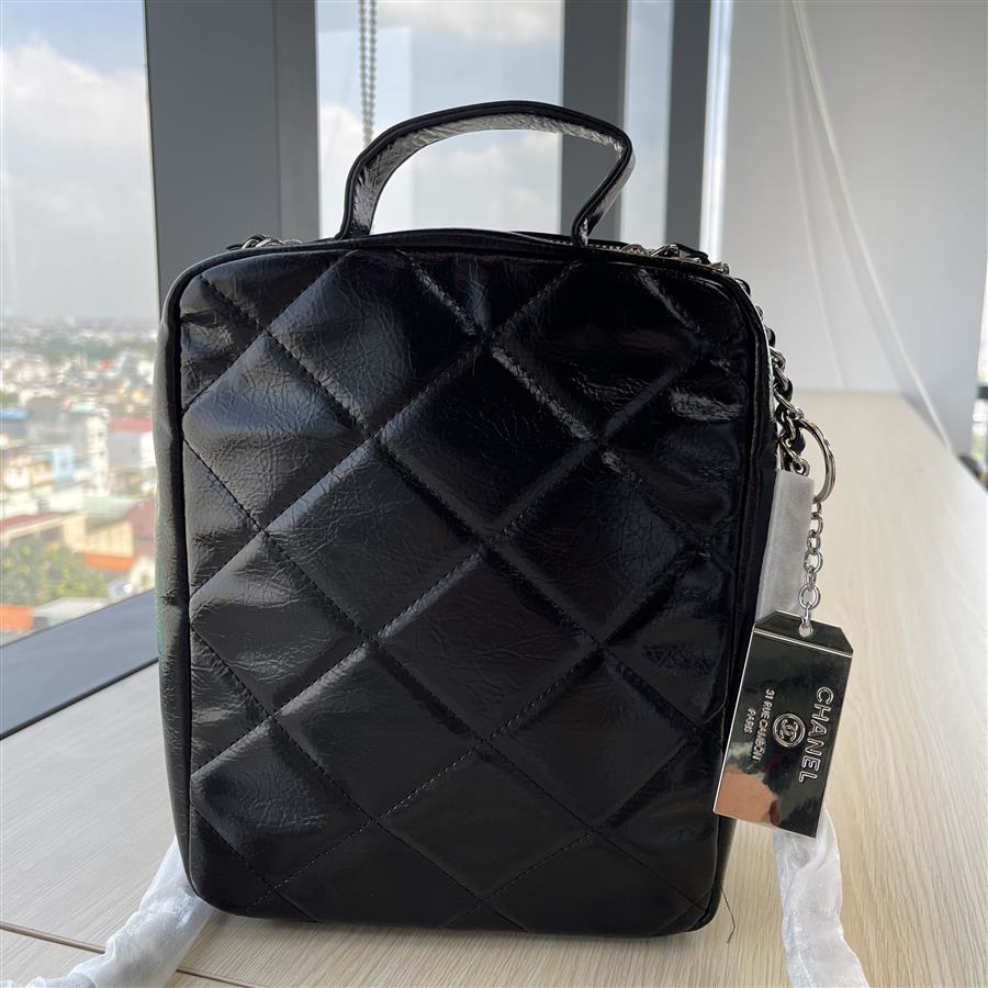 img-review-Túi xách Chanel vuông da bóng cao cấp