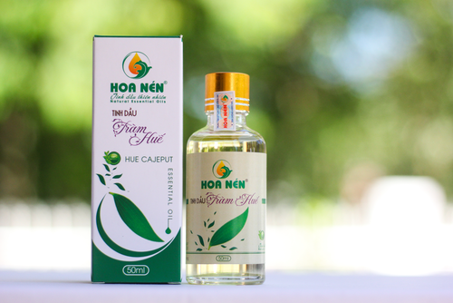 Tinh dầu tràm NGUYÊN CHẤT 50ml - Hoa Nén [TẶNG chai 5ml] - Tránh gió, phòng cảm lạnh