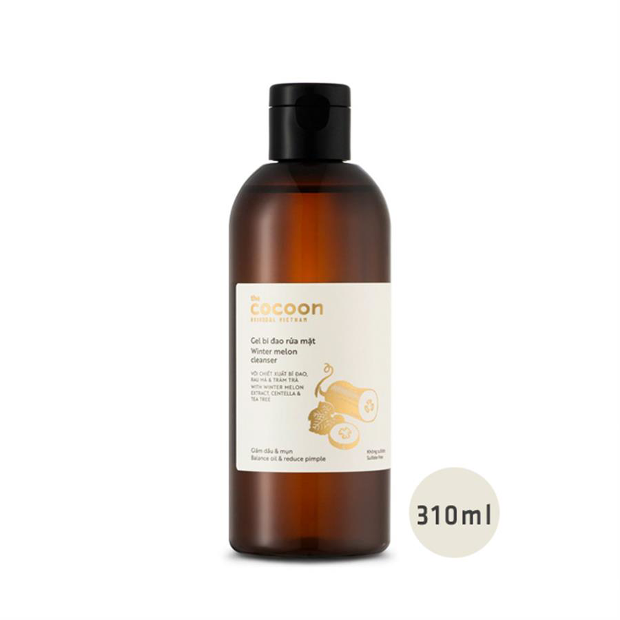 img-review-Gel bí đao rửa mặt Cocoon 310ml thuần chay giúp làm giảm và sạch mụn ẩn