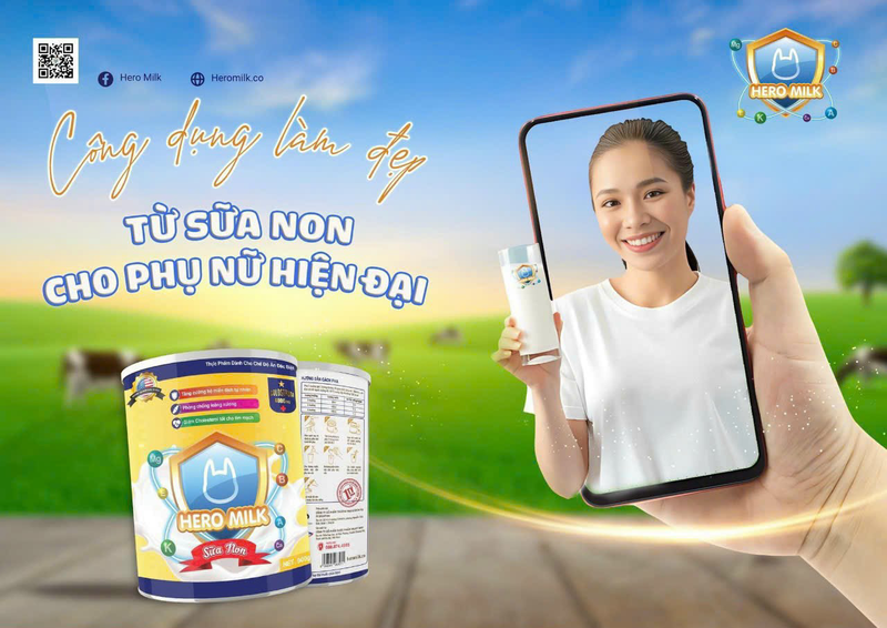 SỮA NON HERO MILK  900GR - DINH DƯỠNG CHO CẢ GIA ĐÌNH