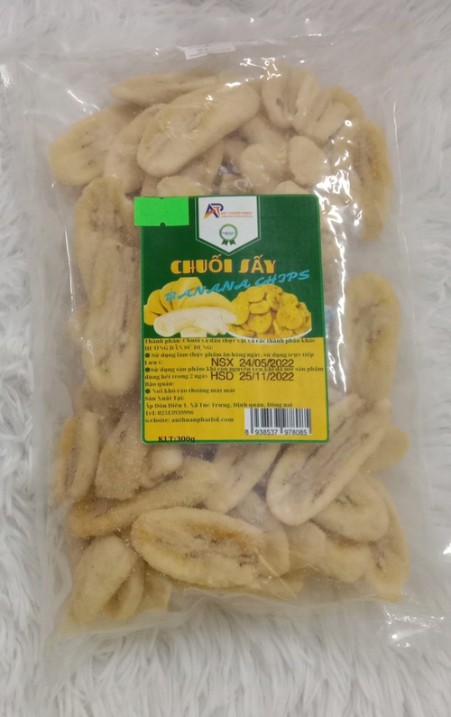 Chuối sấy 0.3kg