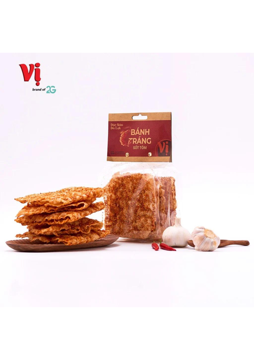 Bánh Tráng Sốt Tôm VỊ - Túi 125g