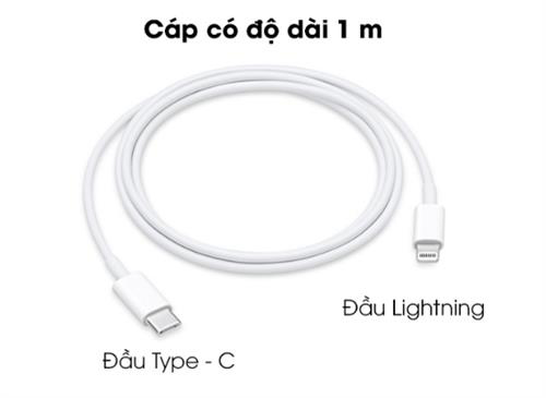 Cáp Type C- Lightning 1m Apple MX0K2 Trắng