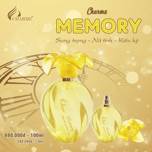 Nước Hoa Nữ Charme Memory 100Ml