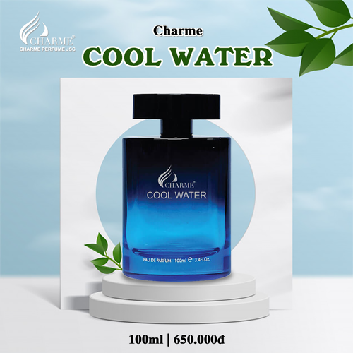 Nước Hoa Nam Charme Cool Water 100Ml