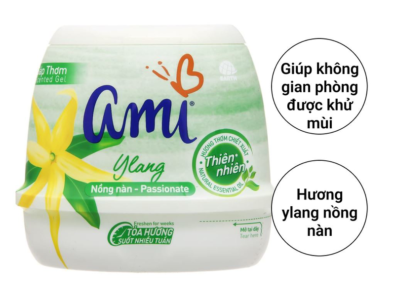 Sáp thơm Ami Hương hoa 200g