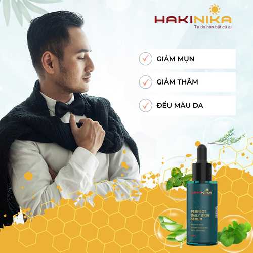 Serum Trị Mụn Chiết Xuất Liễu Trắng dành cho nam - HAKINIKA