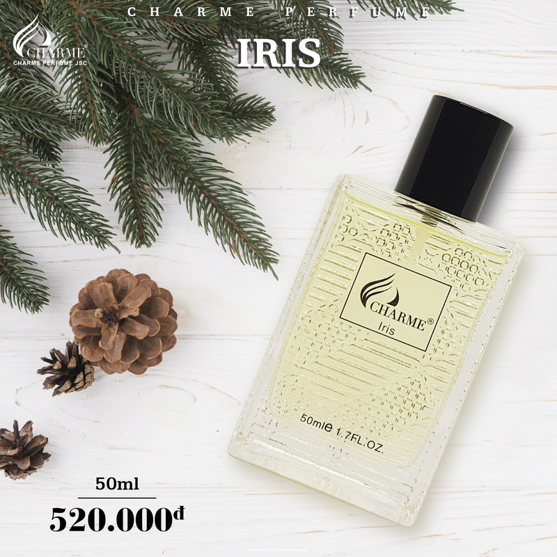 Nước Hoa Nam Charme Iris 50Ml