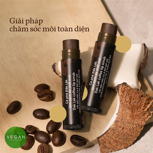 Tẩy tế bào chết môi Cocoon