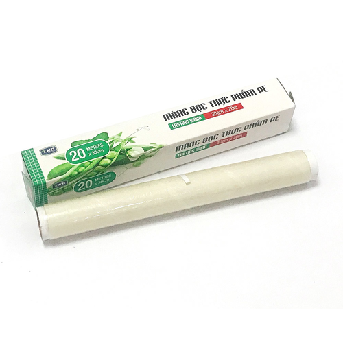 Màng bọc thực phẩm PE Lasting Wrap 30cm x 20m