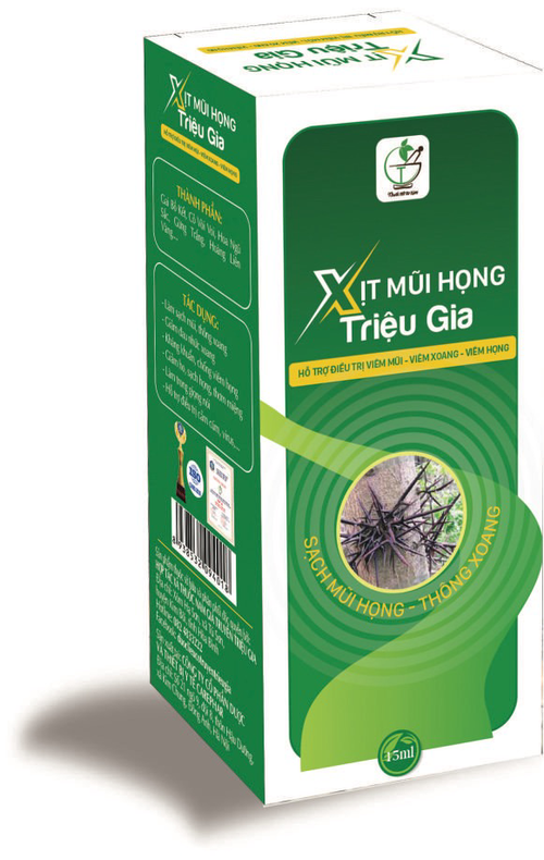 Xịt mũi họng Triệu gia