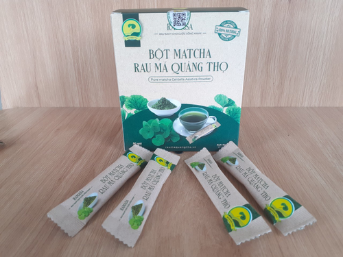 Bột Matcha rau má Quảng Thọ (hộp 50 gói * 1.2g)