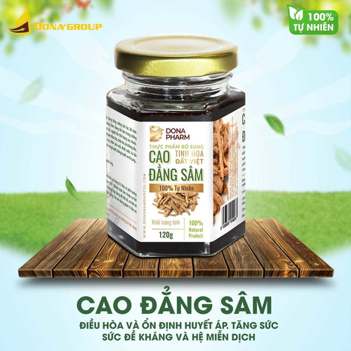 Cao Đẳng Sâm - Điều Hòa Và Ổn Định Huyết Áp