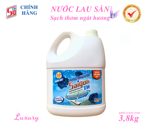 Nước lau sàn Saigon TH 3.8kg hương hoa Luxury