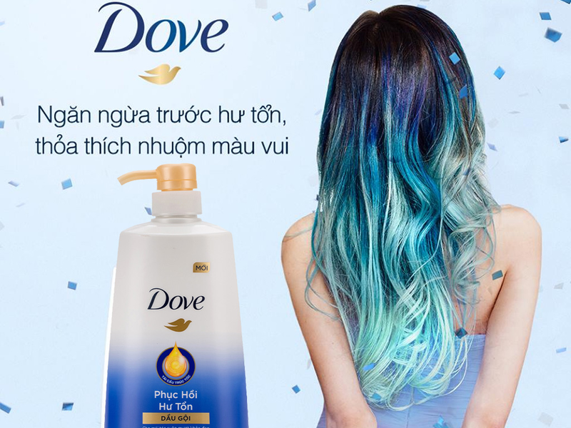 Dầu gội Dove phục hồi hư tổn 621ml