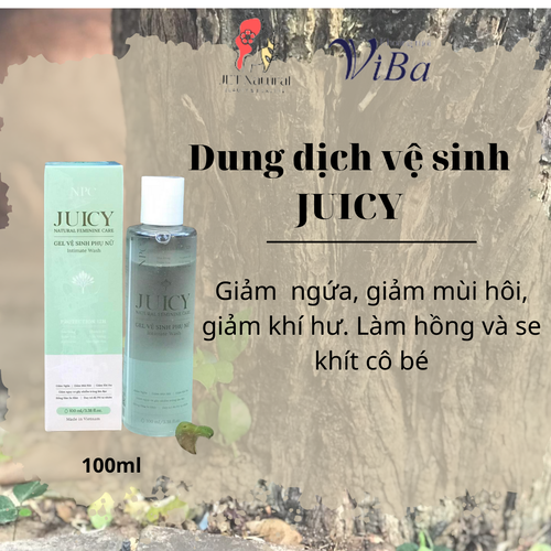 Dung dịch vệ sinh Juicy 100ml [Rẻ nhất][Hàng chính hãng]- JET Natural Store