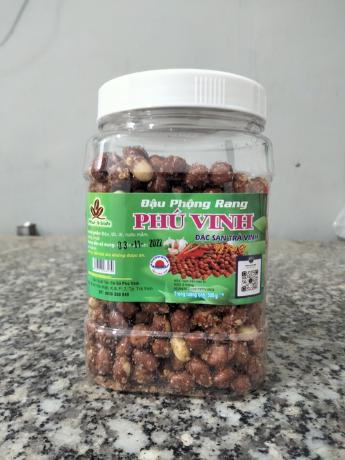 Đậu phộng rang tỏi 500gr