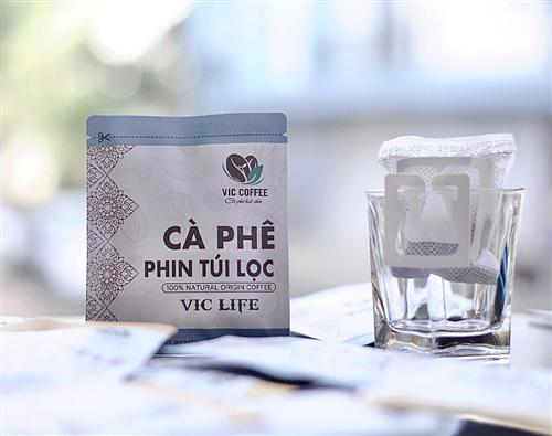 Cà phê phin túi lọc tiện lợi