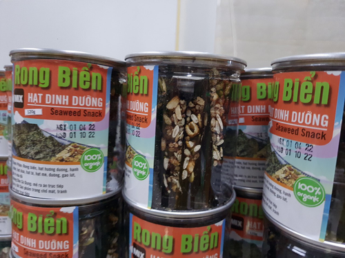 Rong biển kẹp hạt chà bông - 250g