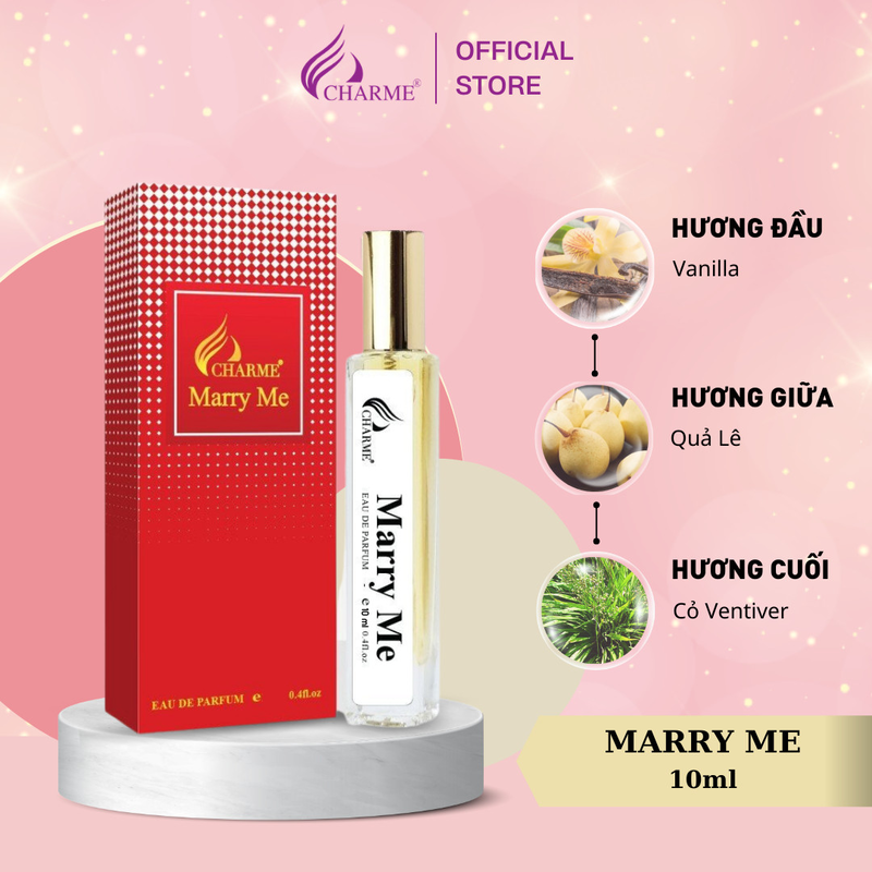 Nước hoa nữ Charme Marry Me 10ml