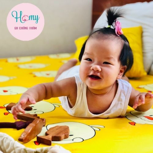 Ga chống thấm thoáng mát Homy 1.4m*2m*20cm (cho nệm từ 16-23cm)