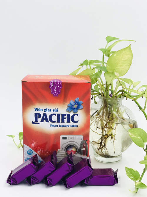 Viên giặt sủi Pacific hương Nhiệt Đới