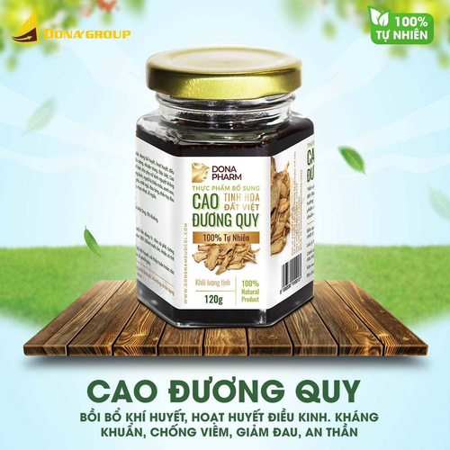 Cao Đương Quy - Bổ Huyết - Hoạt Huyết