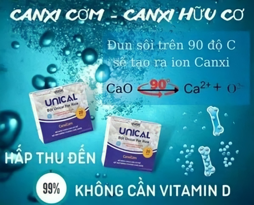 Canxi Unical For Rice - Canxi Hữu Cơ