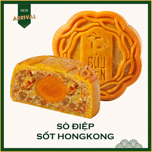 Bánh Trung Thu Sò Điệp Sốt Hồng Kông (1 Trứng)