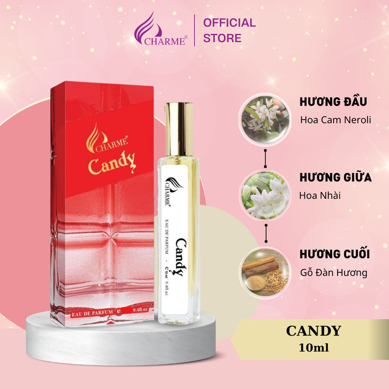 Nước Hoa Nữ Charme Candy 10ml