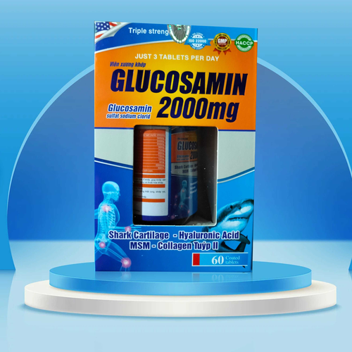 GLUCOSAMIN - 2000mg - Bảo Vệ Xương Khớp